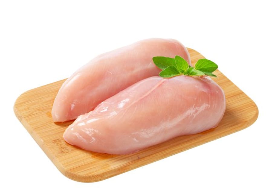 Kjúklingabringur (90-110g/stk) 4x2500g
