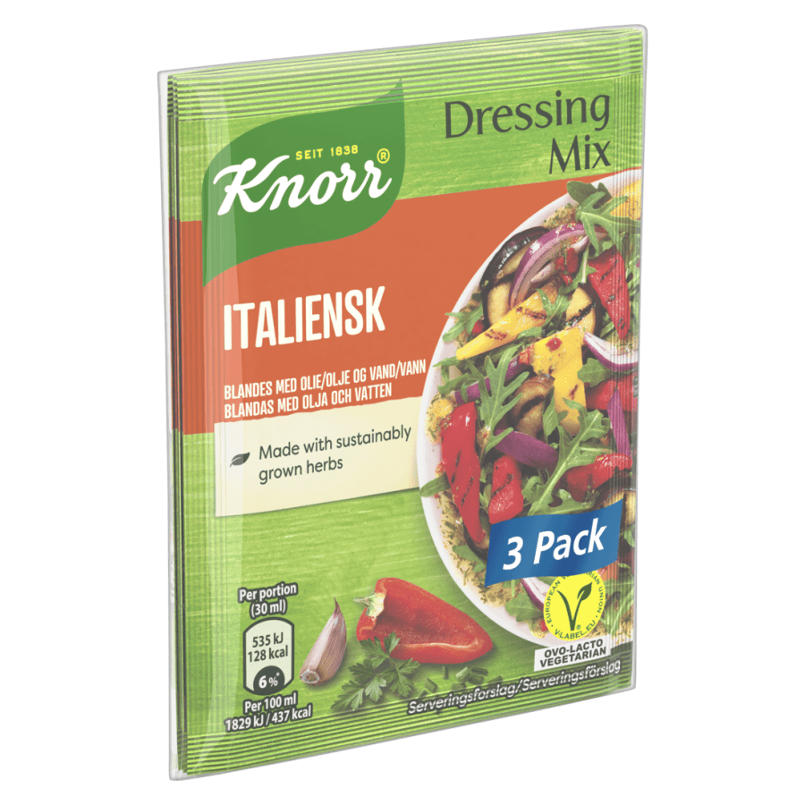 Knorr dressing mix Ítölsk 3pack 12x(3x10g)
