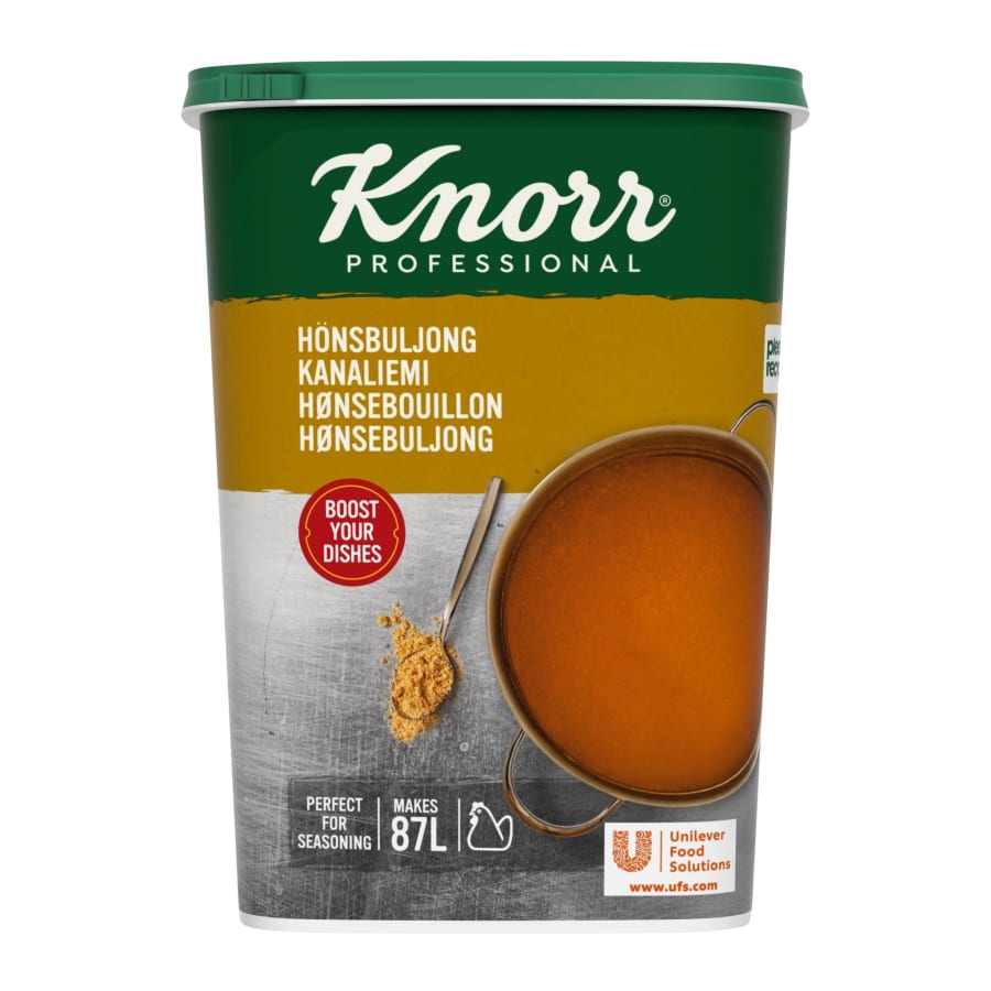 Knorr Kjúklingakraftur þurr 1,3kg (3stk/ks)