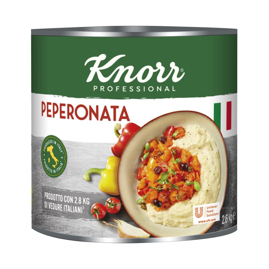 Knorr Peperonata paprikublanda 2,6kg (6stk/ks)