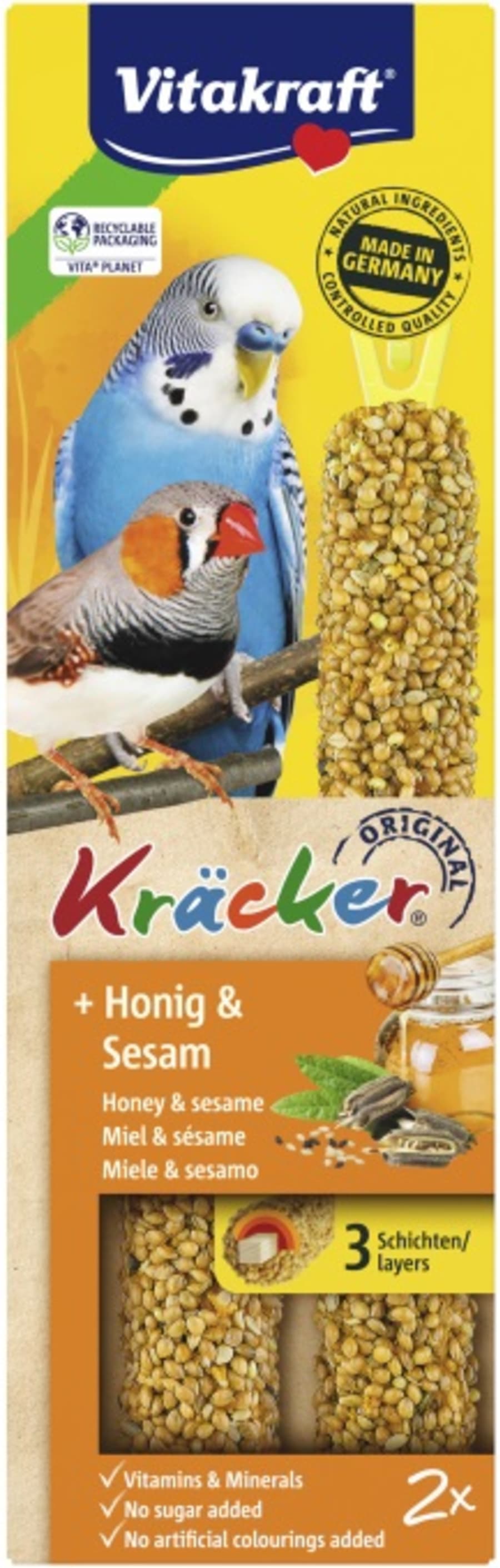 Kracker Original  m/hunangi sesam 60g