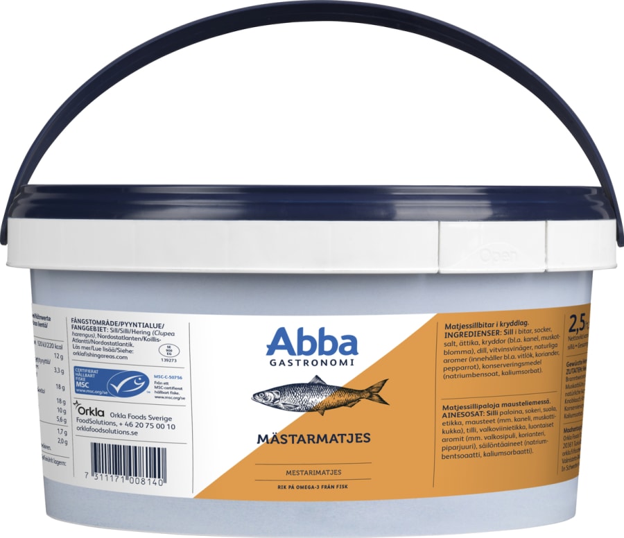 Kryddsíld bitar 2,5 kg