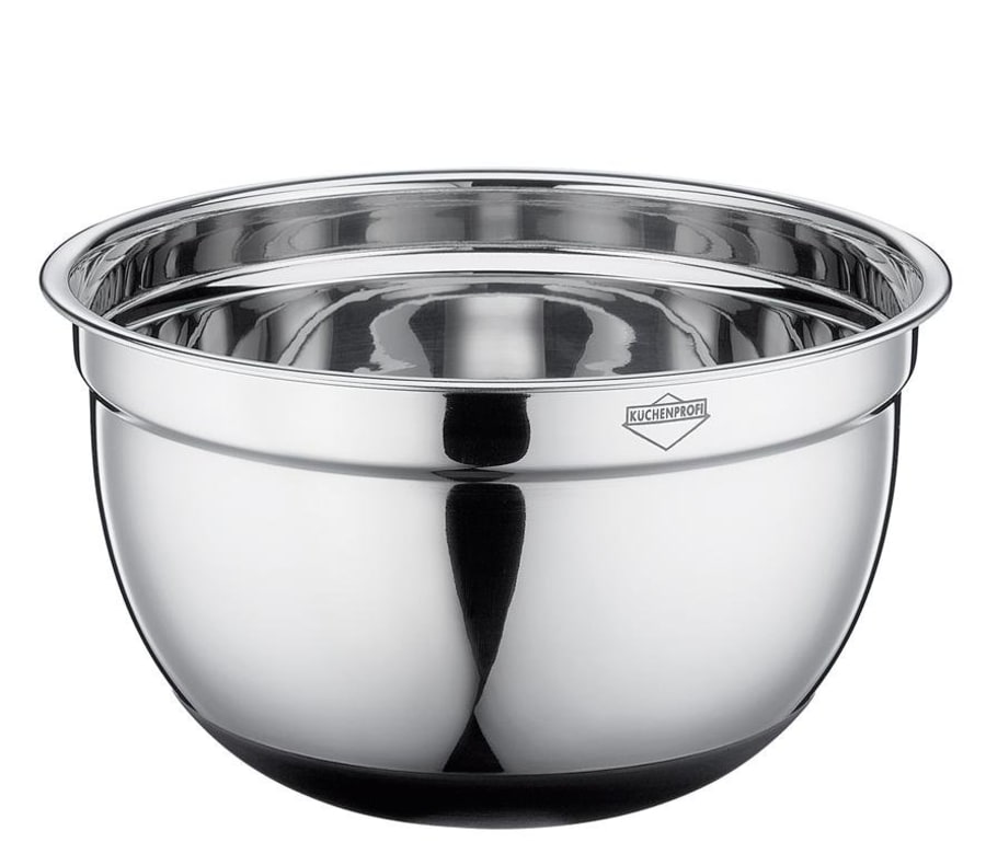 Kuchenprofi Stál skál m/silicon 4,8L
