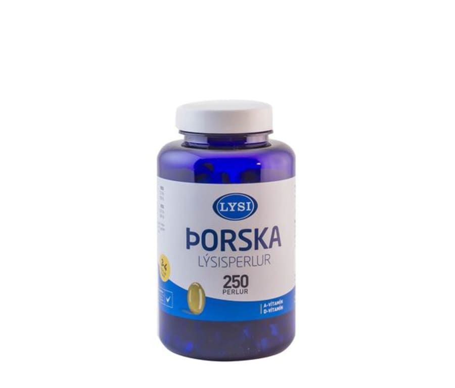 Lýsisperlur 6x250stk/ks