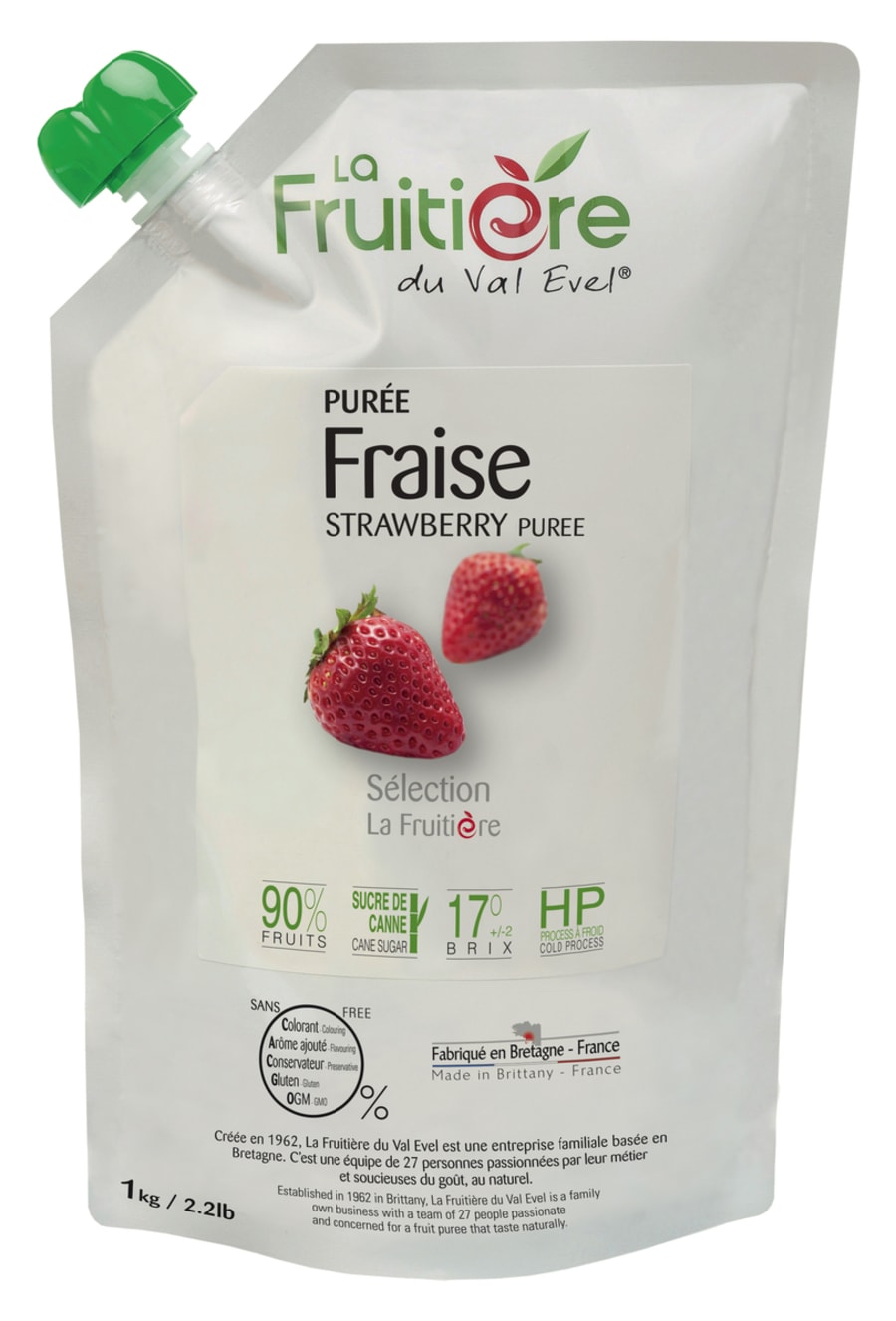 La Fruitiere Strawberry purré
