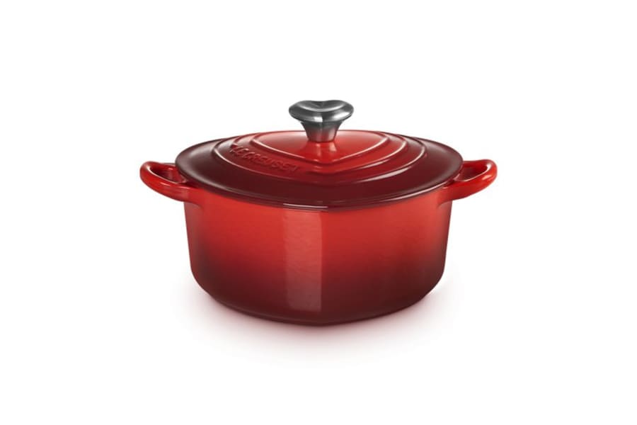 Le Creuset Hjartalaga pottur 20cm Cerise