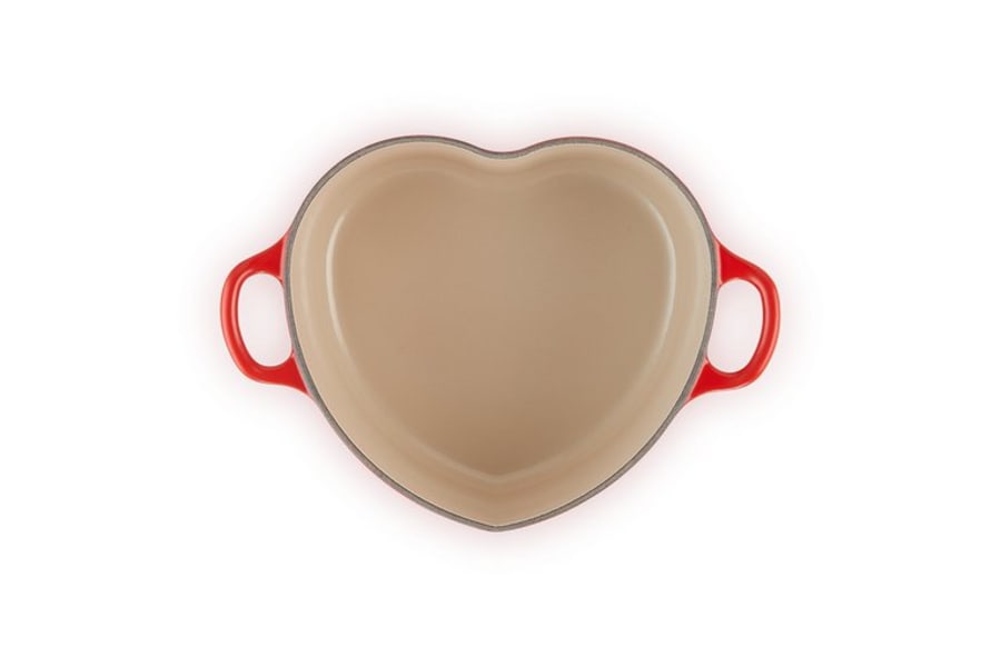 Le Creuset Hjartalaga pottur 20cm Cerise