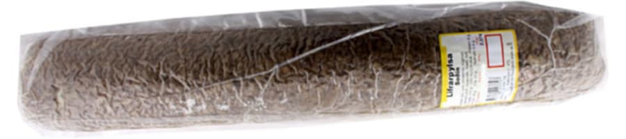 Lifrarpylsa soðin í langa