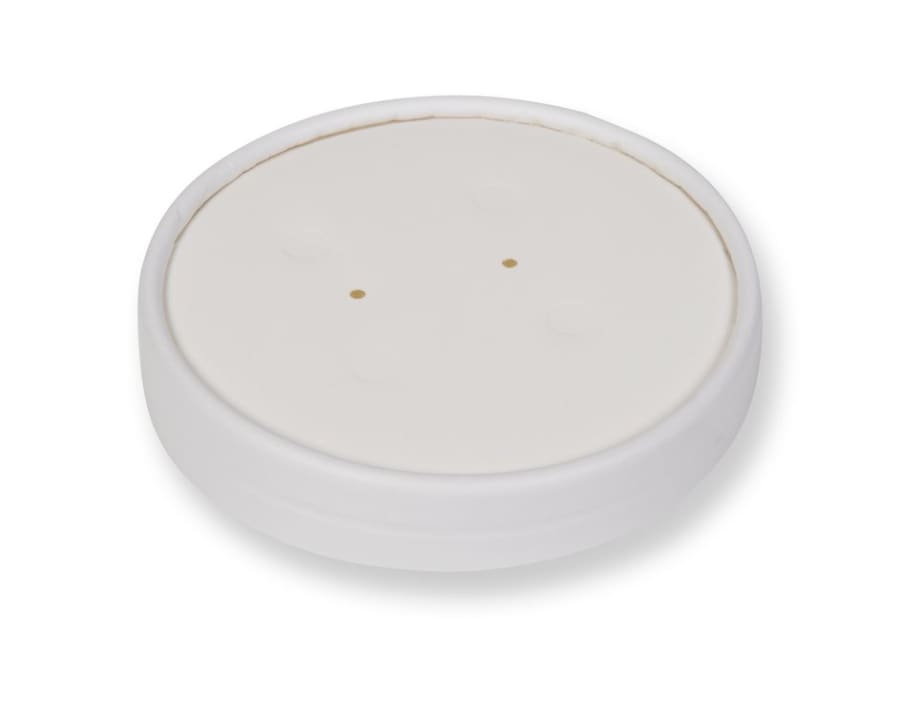 Lok á hvíta súpubolla 16oz 500stk