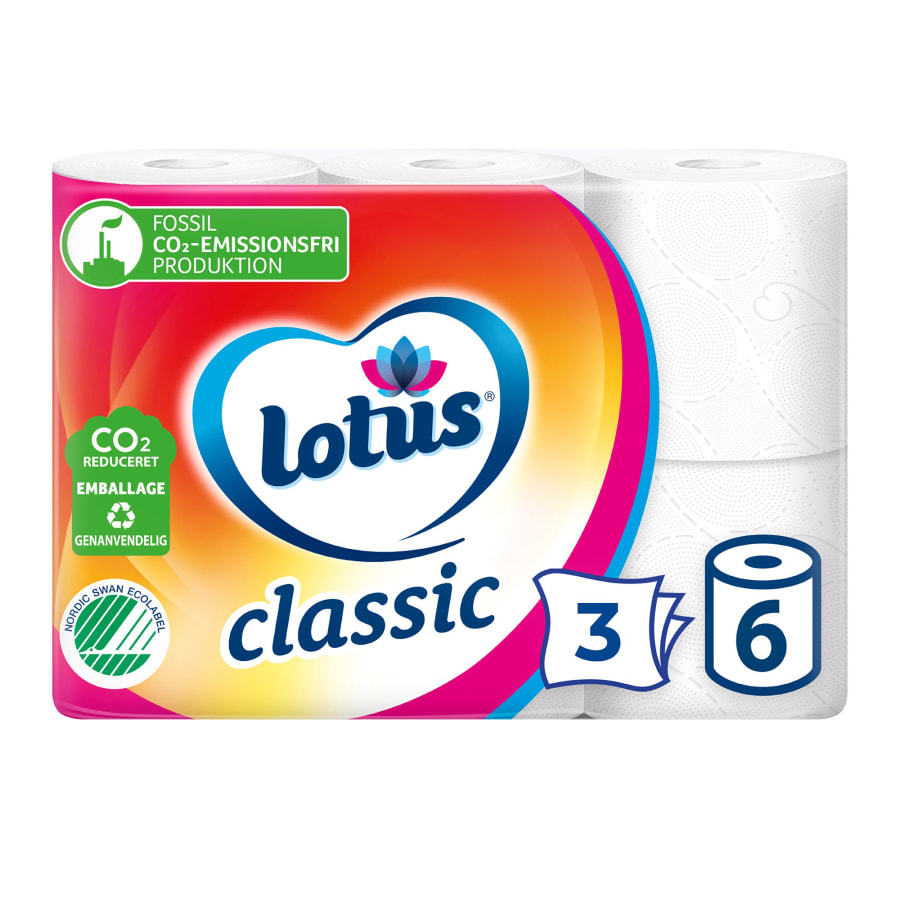 Lotus Classic WC pappír 1x6stk