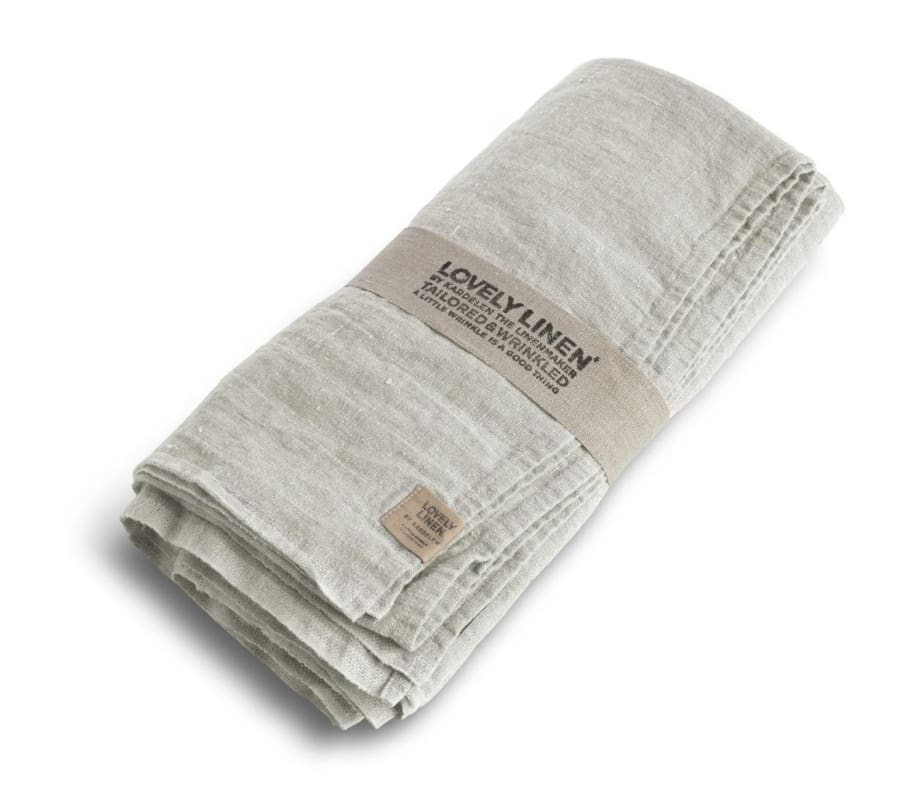 Lovely Linen Dúkur 145x250 light grey