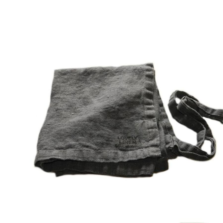 Lovely Linen Svunta stutt dark grey