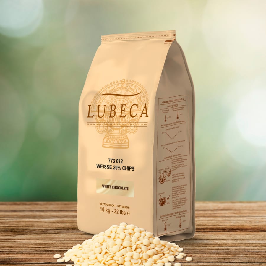 Lubcea White chocolate 29% Chips