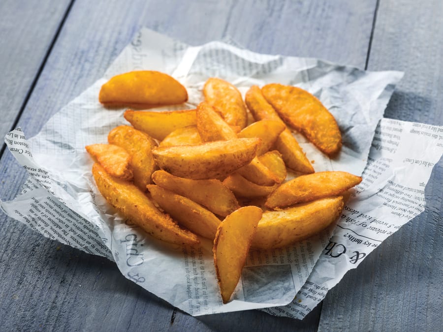 LW Seasoned Wedges kartöflubátar 4x2,5kg