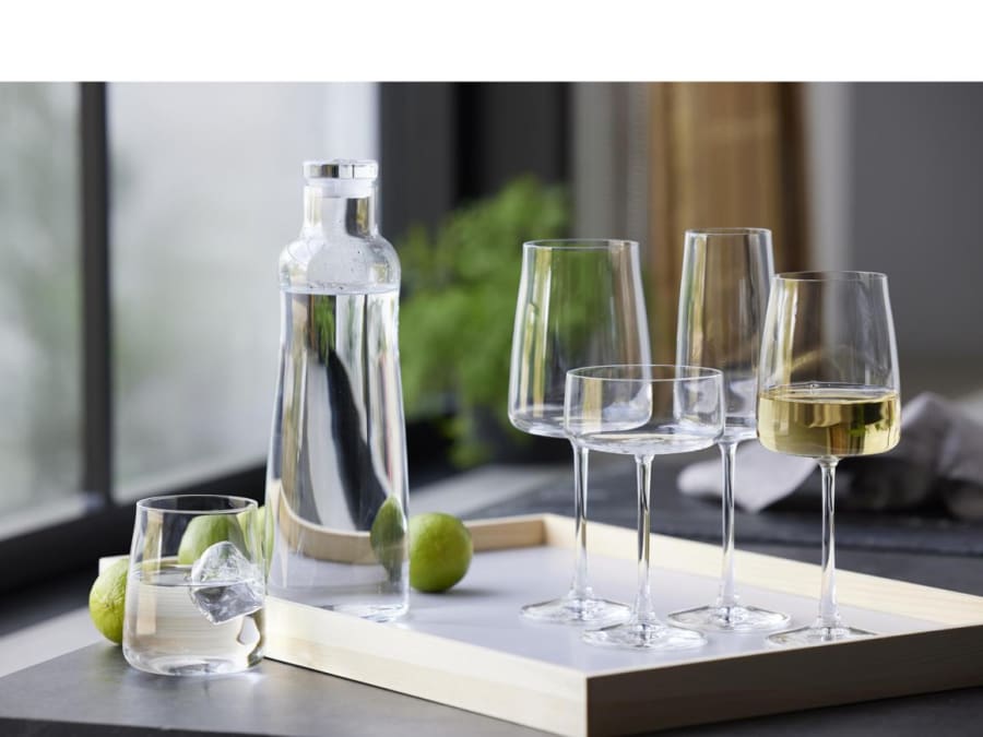 Lyngby Glas Glös/skálar á fæti freyðivín 26cl 4stk Zero