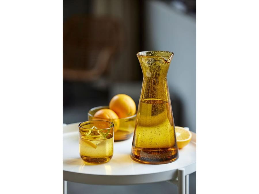 Lyngby Glas Karafla Valencia 1,1ltr amber