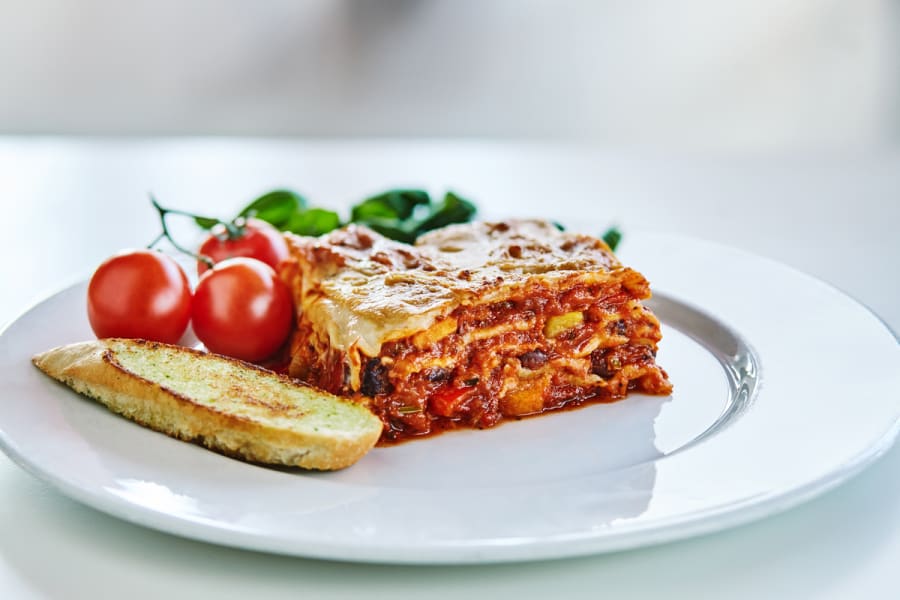 Móðir Náttúra Spínatlasagne