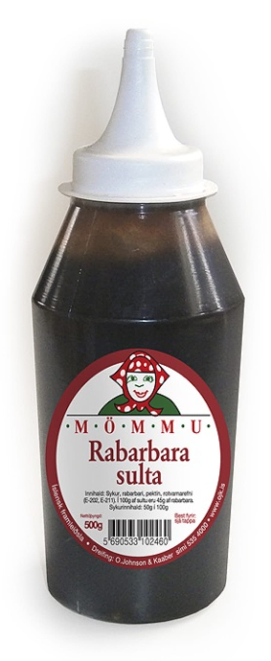Mömmu rabarbarasulta 500g/br