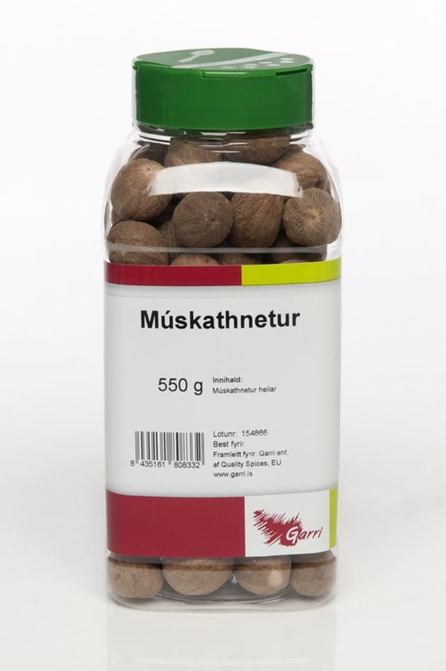 Múskat hnetur 550g
