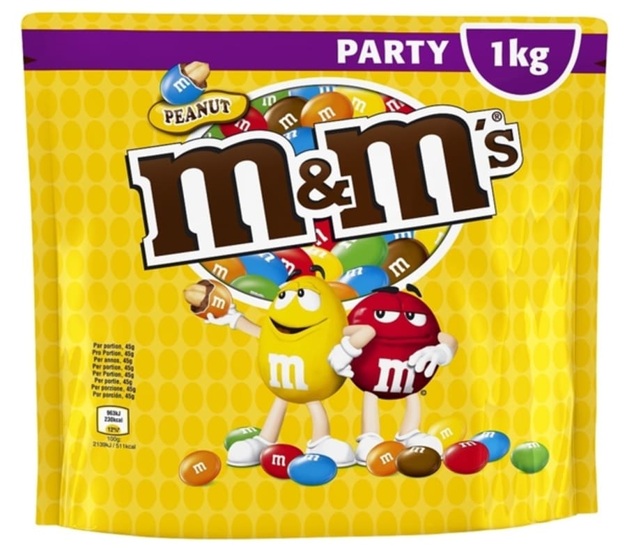 M&M´S Peanut 1 kg.