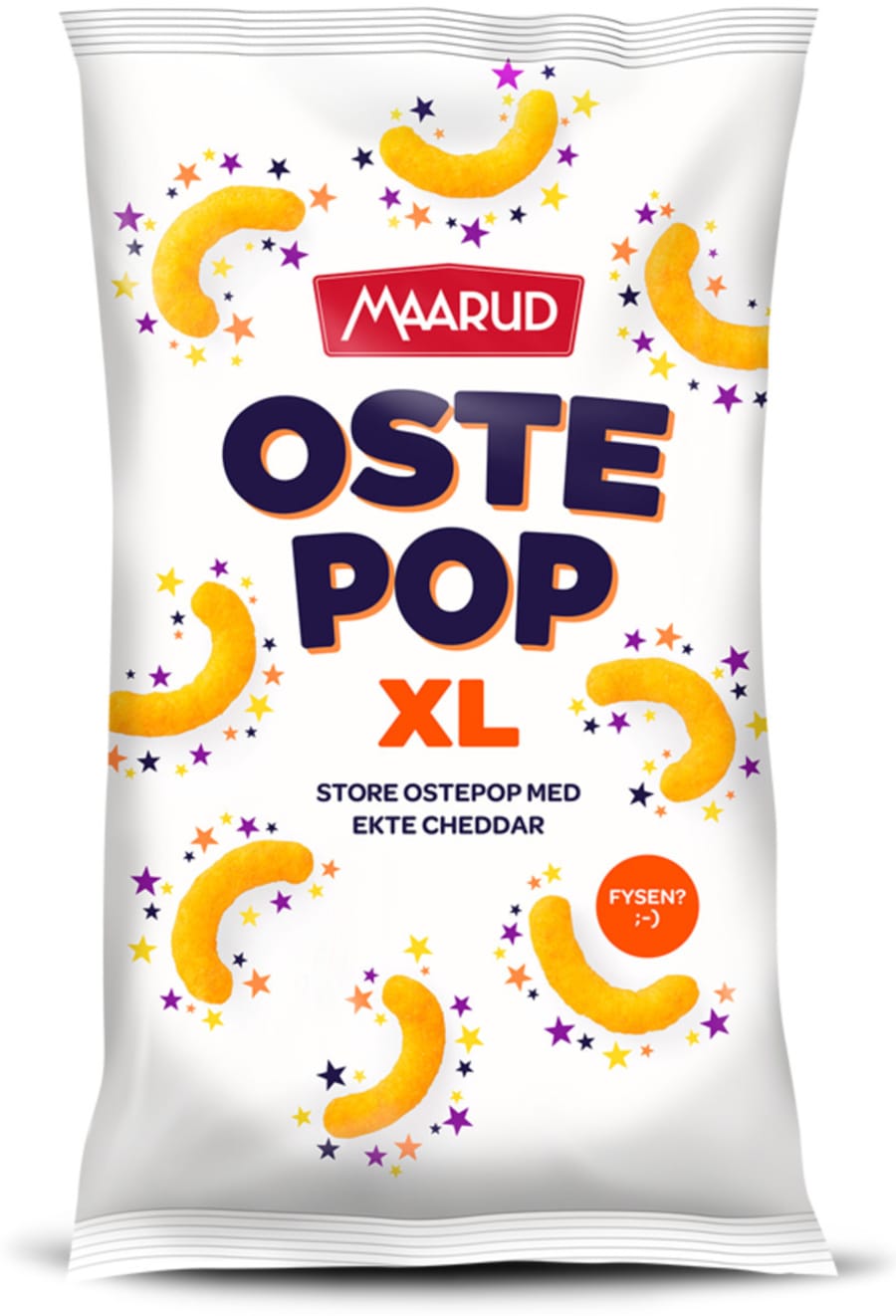 Maarud Ostepop XL Með Cheddar