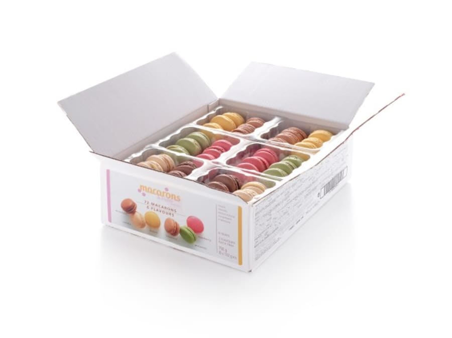 Makkarónukökur 72stk