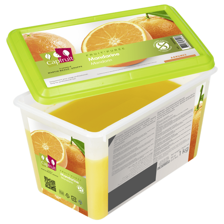 Mandarínu Puré Capfruit 1kg án viðbætts sykurs