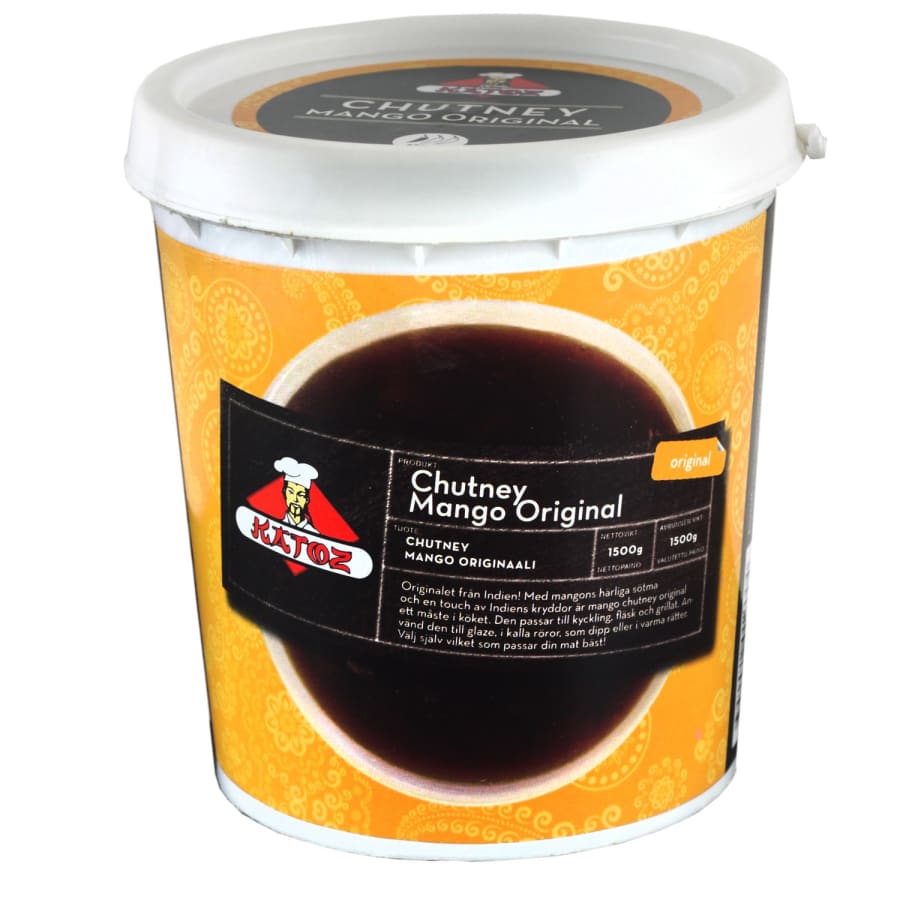Mango chutney 1,5kg (6stk/ks)