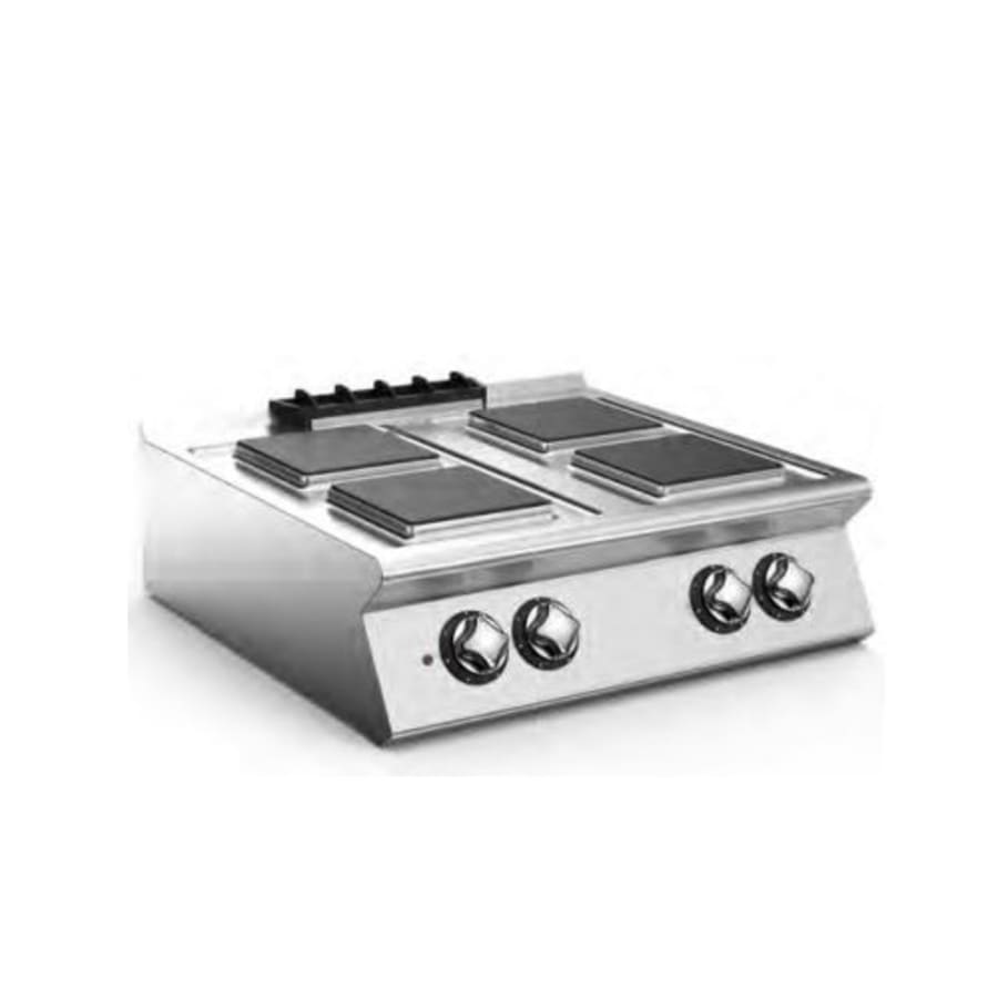 Mareno rafmagns helluborð 4 hellur 80x70 cm