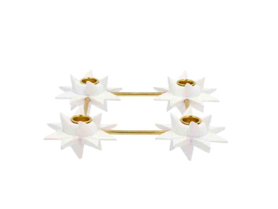 Medusa Kertastjaki aðventu Starlight white/gold