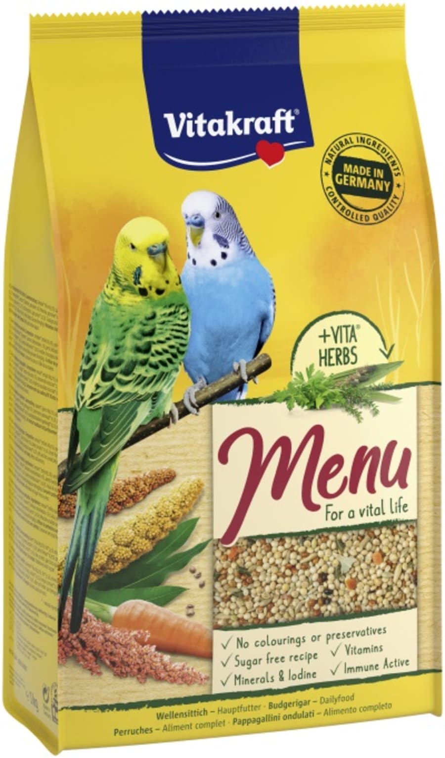 Menu Budgies 1kg