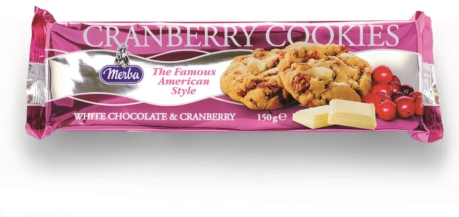 MERBA cranberry cookies 150g
