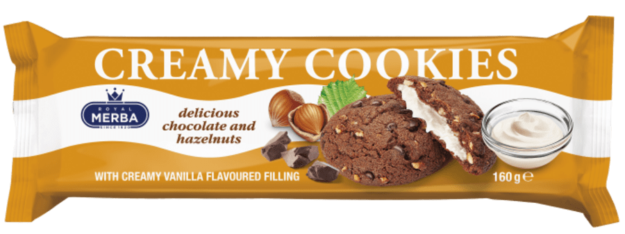 MERBA Creamy Cookies 160g