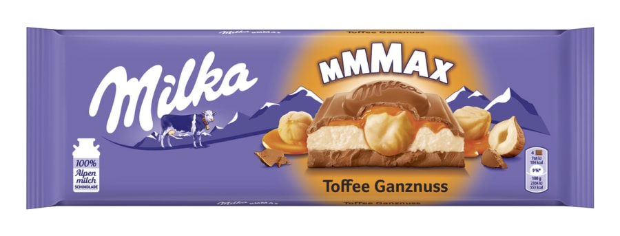 Milka Mmmmax Toffee Whole Nut