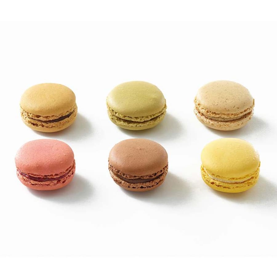 Mini Macaron/makkarónukökur 6x12stk