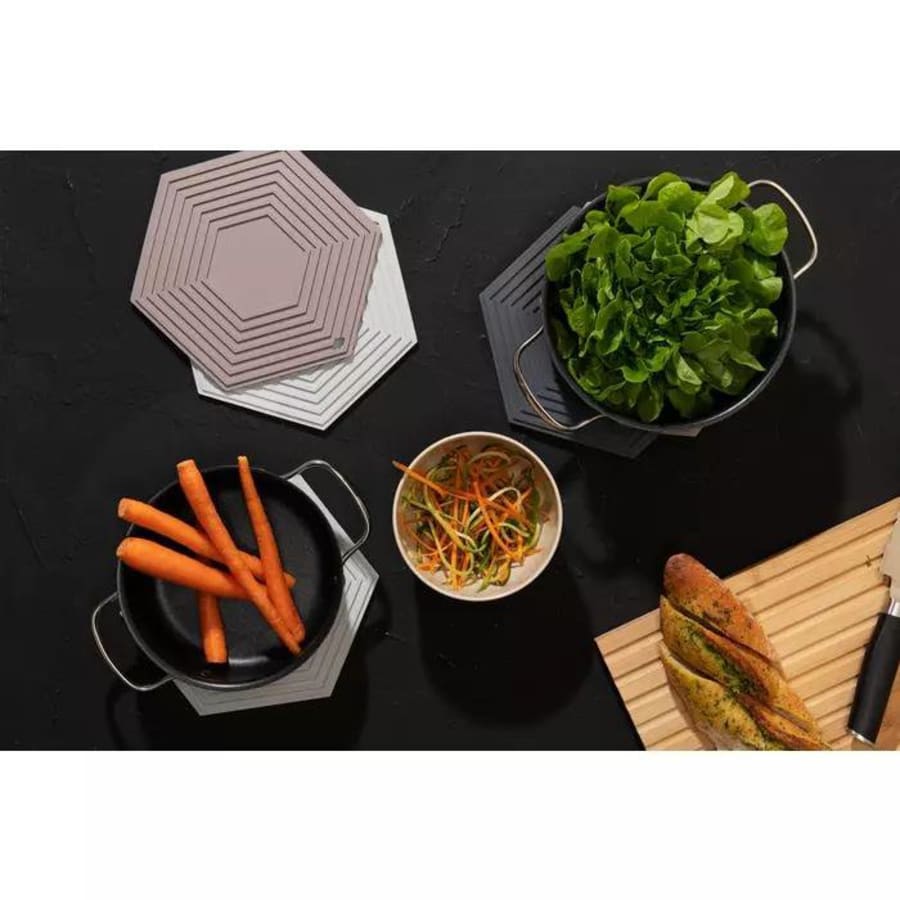 Modern House Pottaleppar silicon 2stk pk Dökk