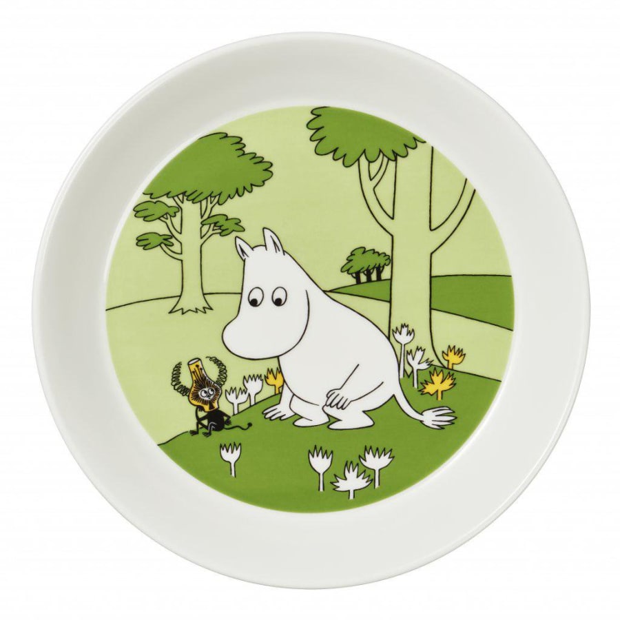 Moomin Diskur 19 cm MOOMINTROLL GRASS