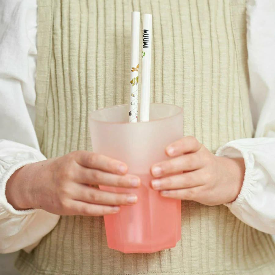 Moomin Drykkjarrör úr pappír 15stk í pakka