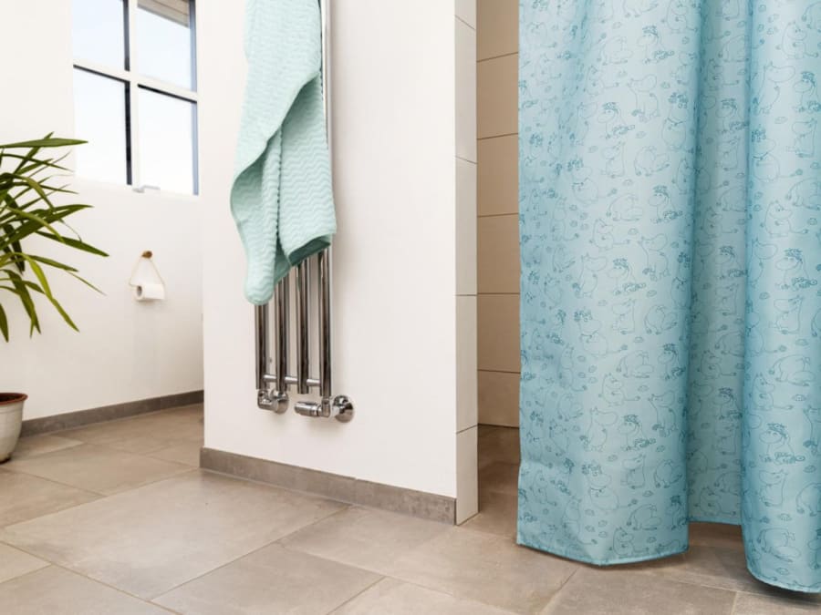 Moomin Sturtuhengi 180x200 ljósblátt