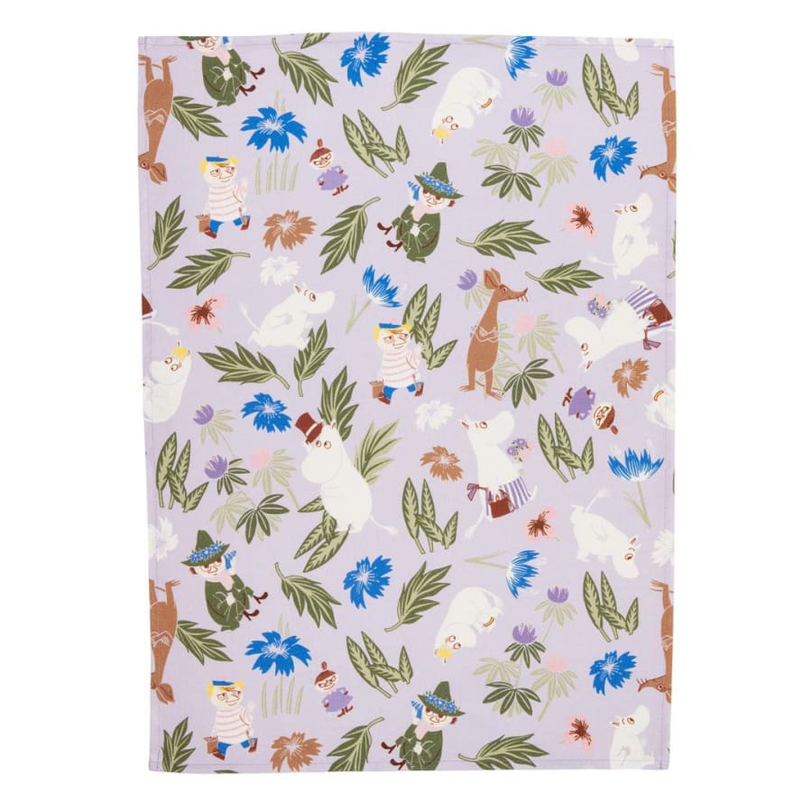 Moomin Viskastykki 50x70cm purple