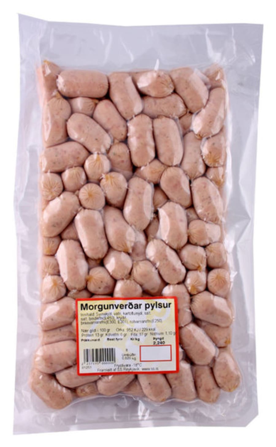 Morgunverðar pylsur fr.