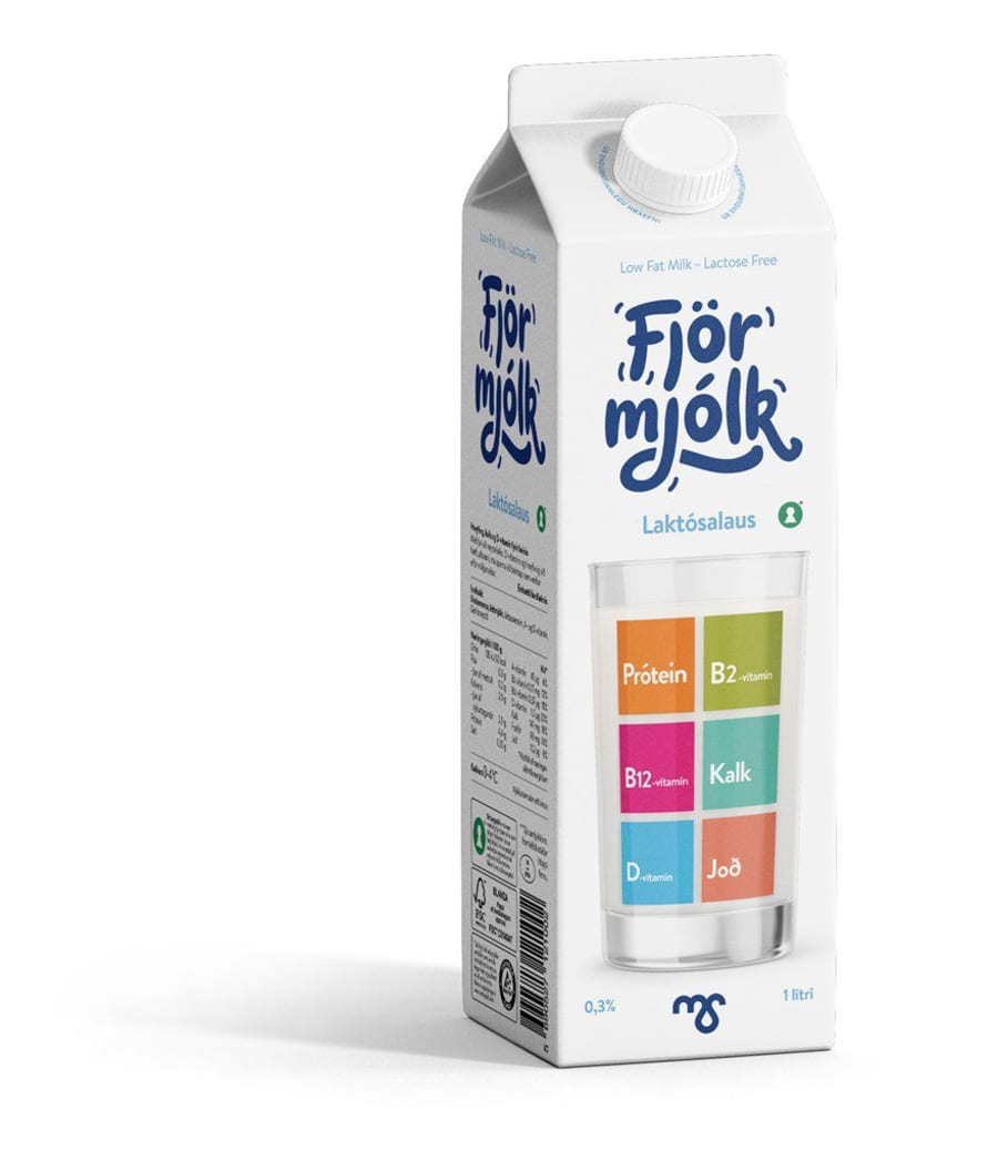 MS Fjörmjólk laktósafrí 10x1ltr