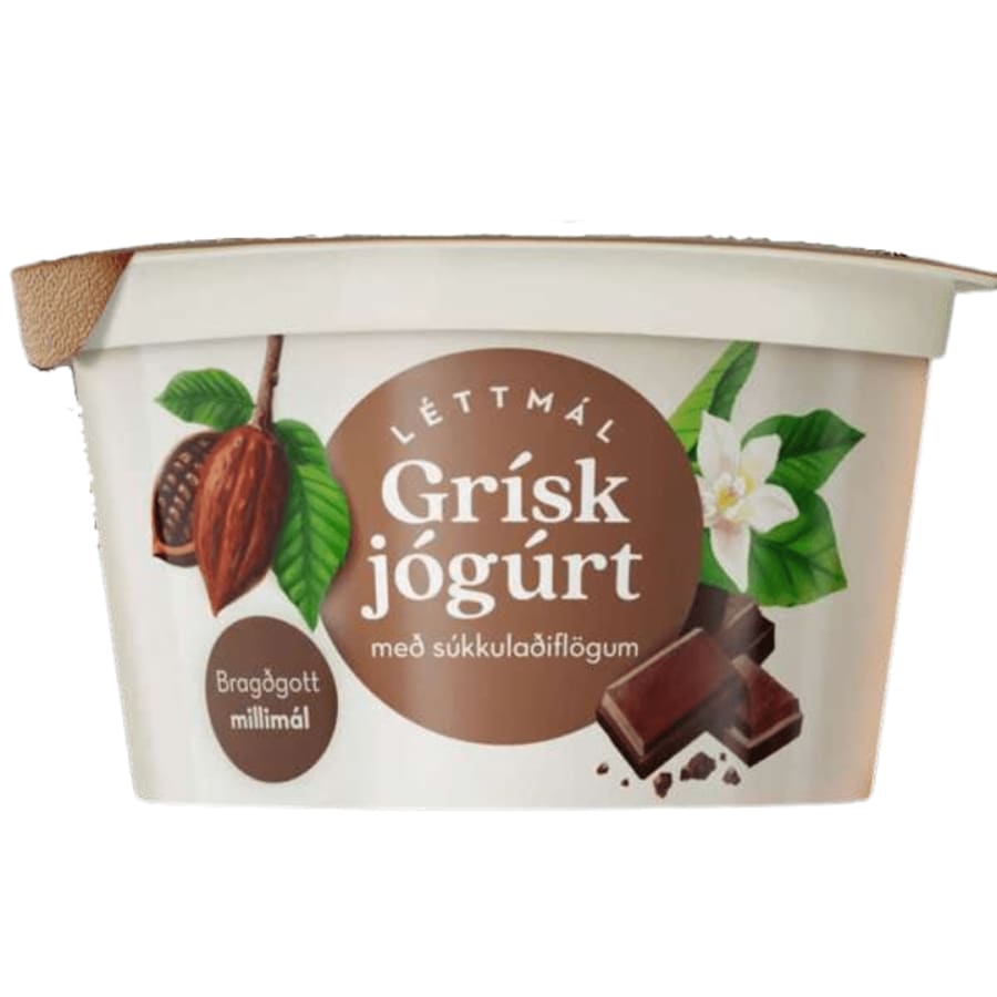 MS Grísk jógúrt m/súkkulaði 6x180g