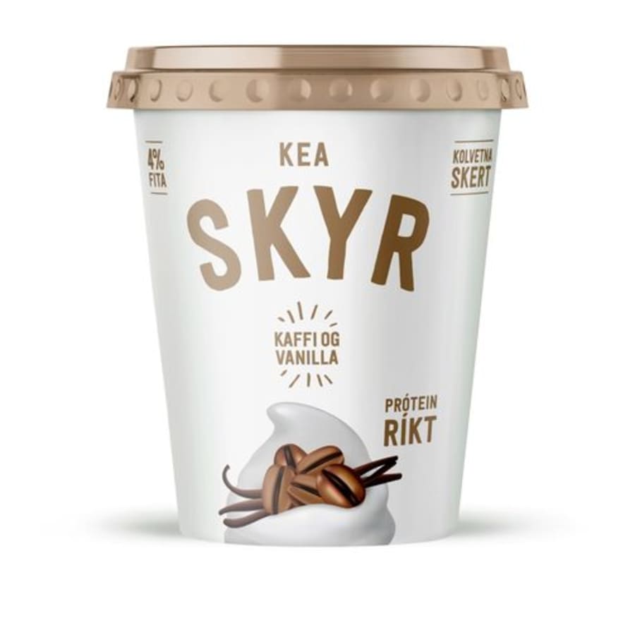 MS KEA skyr kaffi og vanilla 6x500g