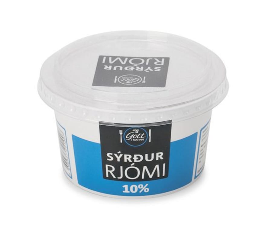 MS Sýrður rjómi 10% 6x200g