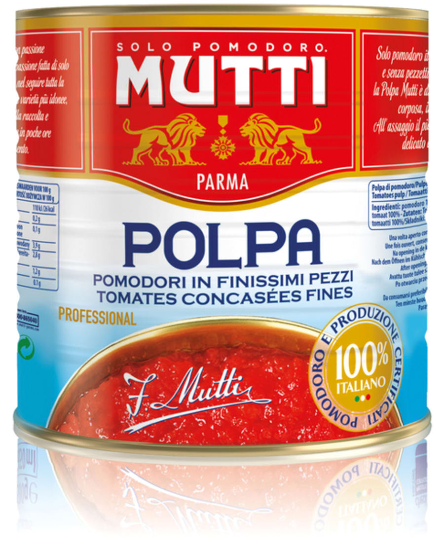 Mutti fínhakkaðir tómatar 2500g