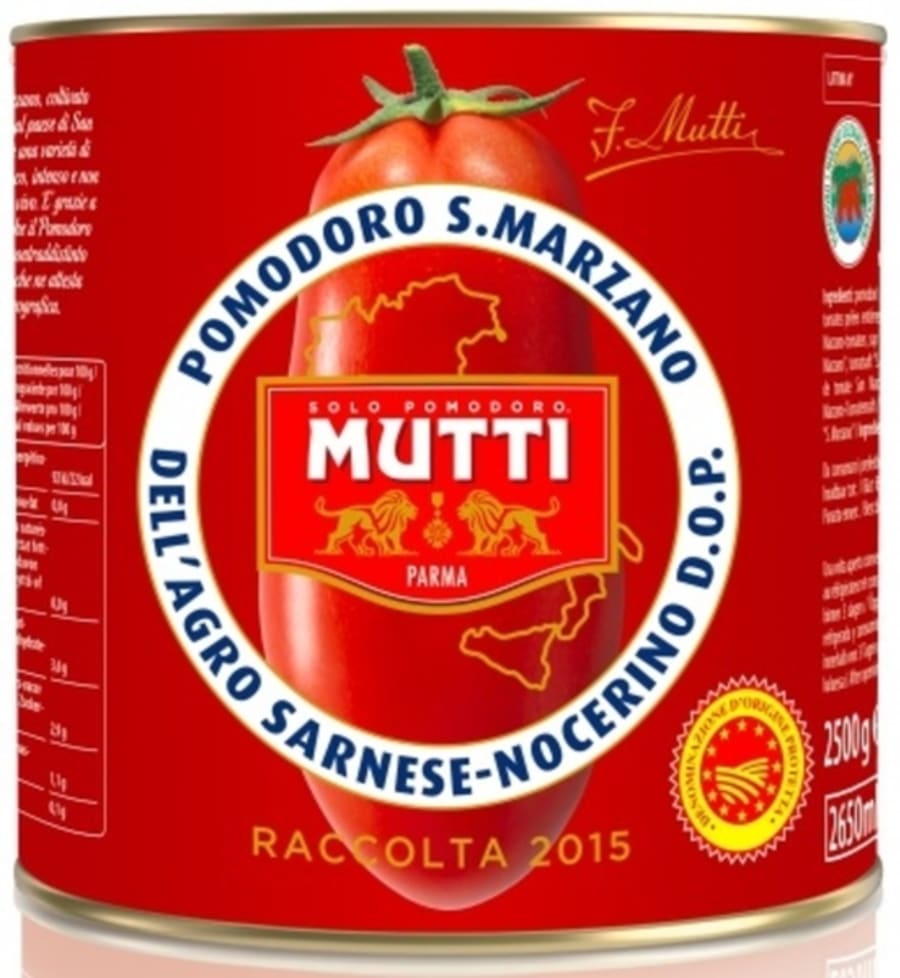 Mutti San Marzano tómatar 2500g