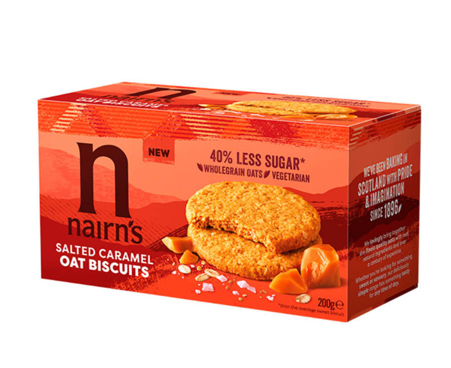 Nairn’s Salted Caramel Oat Biscuits