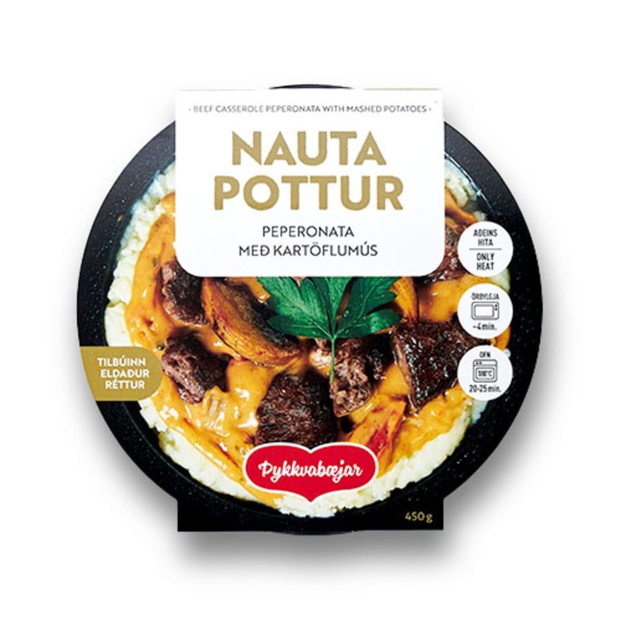 Nautapottur Peperonata 450 gr - ÞYKKVABÆJAR