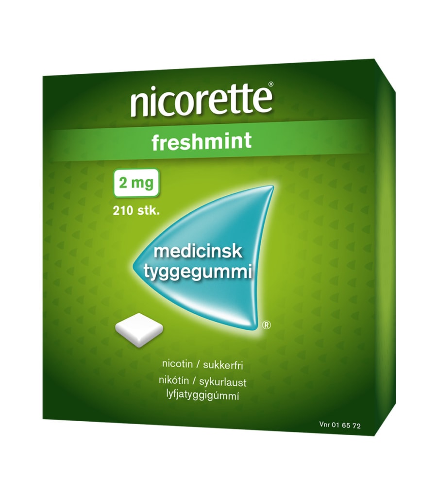 Nicorette Freshmint lyfjatyggigúmmí